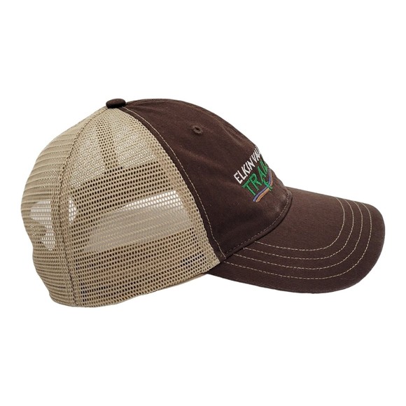 Richardson Elkin Valley Trails Embroidered Logo Mesh Snapback Trucker Hat Cap - Picture 4 of 11